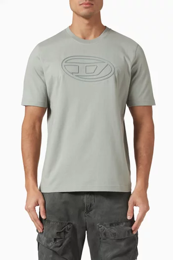 T-adjust Big Oval T-shirt in Cotton Jersey