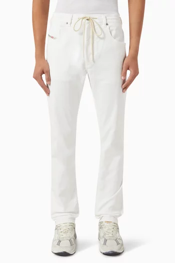 2032 D-Krooley-B Jogg Sweat Tapered Jeans in Denim