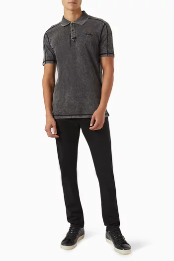 2032 D-Krooley-B Jogg Sweat Tapered Jeans in Denim