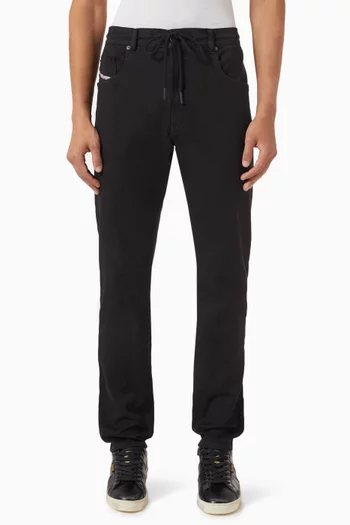 2032 D-Krooley-B Jogg Sweat Tapered Jeans in Denim