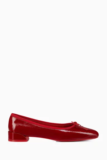 Sweetie Jane Flats in Patent Leather