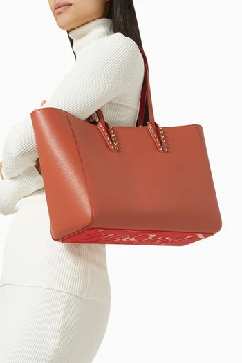 Cabata Tote Bag in Grained Leather