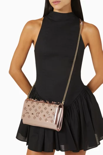 Paloma Clutch in Metallic Leather