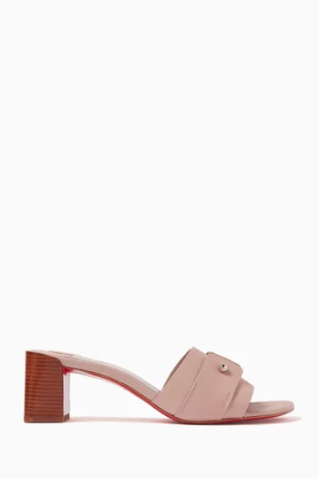 Chambelimule 55 Mule Sandals in Leather