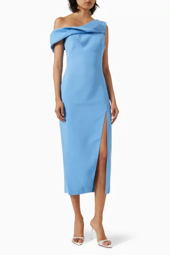 Ashford Asymmetric Maxi Dress
