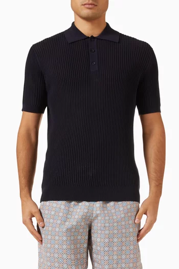 Vidal Polo Shirt in Knit