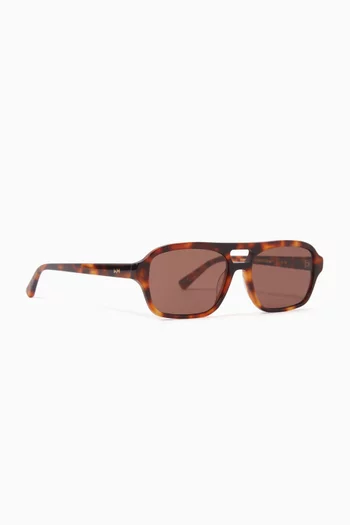 Burt Aviator Sunglasses in Acetate