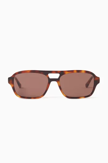Burt Aviator Sunglasses in Acetate