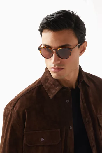 New Depp Round Sunglasses in Acetate