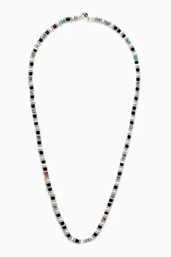 Hematite Roundel Beads Necklace