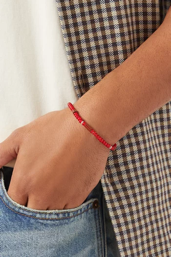 White Hearts Bracelet