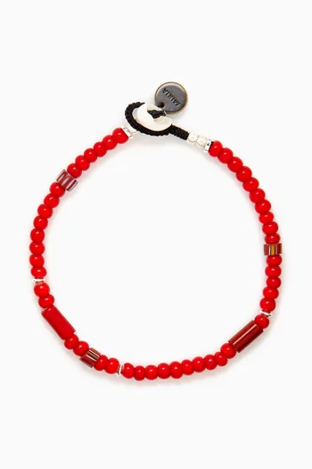 White Hearts Bracelet