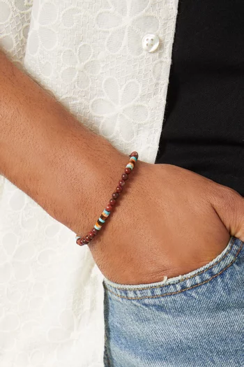 4mm Poppy Jasper Bracelet