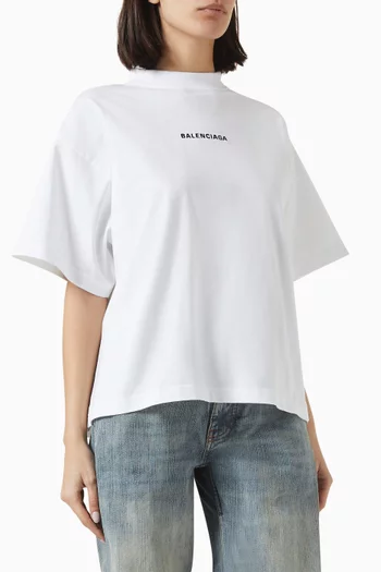 Logo T-shirt in Cotton-jersey