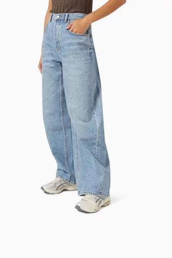 Gel-Kayano Low-top Sneakers in Mesh & Leather