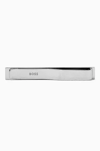 Engraved Tie Clip in Brass