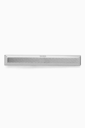 Engraved Tie Clip in Brass