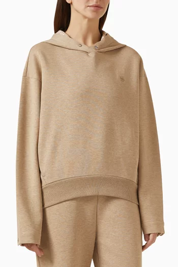 Monogram Hoodie in Jersey