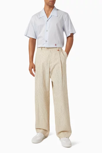 Embroidered Shirt in Cotton