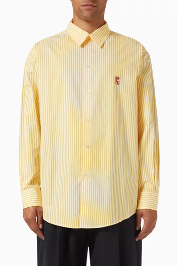 Striped Western Shirt in Cotton