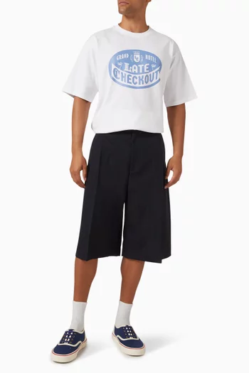 Badge T-shirt in Cotton