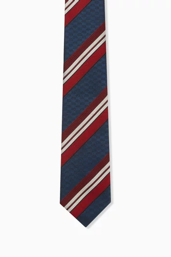 Valentie Tie in Silk Jacquard