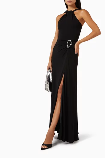 Samara Maxi Dress in Stretch-viscose