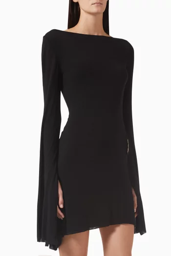 Anita Mini Dress in Cashmere-blend