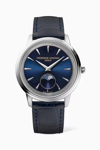 GW Classics Moonphase Quartz Watch, 37mm