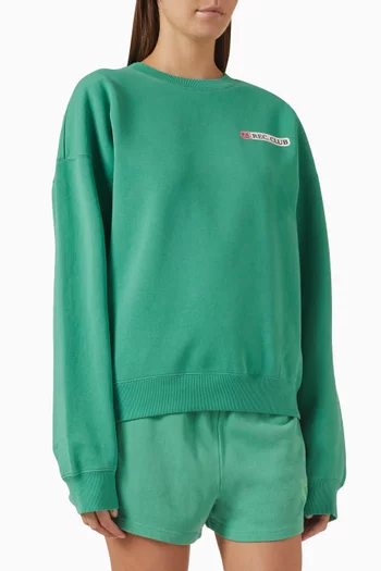 Seminal Oversized Sweatshirt in Cotton Fleece