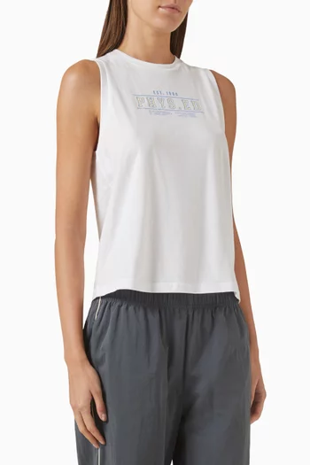 Physical Tank Top in Cotton Blend