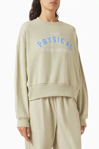 Physical Sweatshirt in Organic-cotton