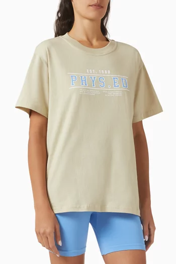 Physical T-shirt in Cotton Jersey
