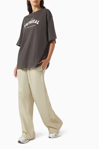 Physical Oversized T-shirt in Cotton