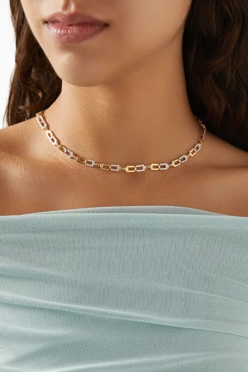 Koyle Chain Necklace in 24kt Gold-plated Sterling Silver