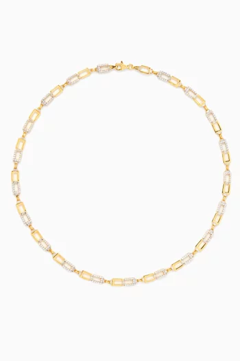 Koyle Chain Necklace in 24kt Gold-plated Sterling Silver