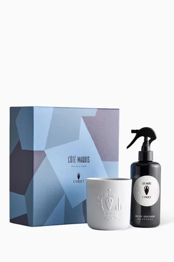 Côté Maquis Room Spray & Candle Gift Set
