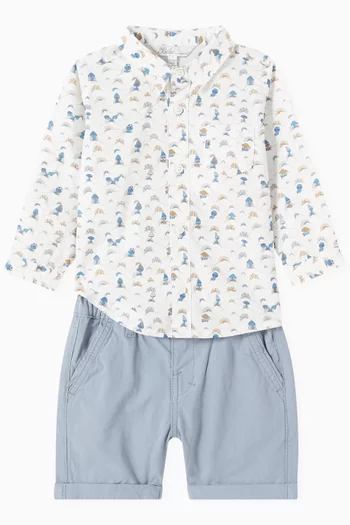 Liberty Print Shirt in Cotton