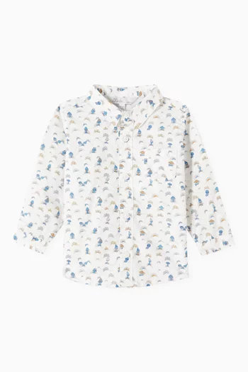 Liberty Print Shirt in Cotton