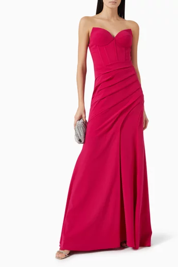 Viki Gown in Crepe