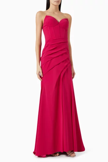 Viki Gown in Crepe