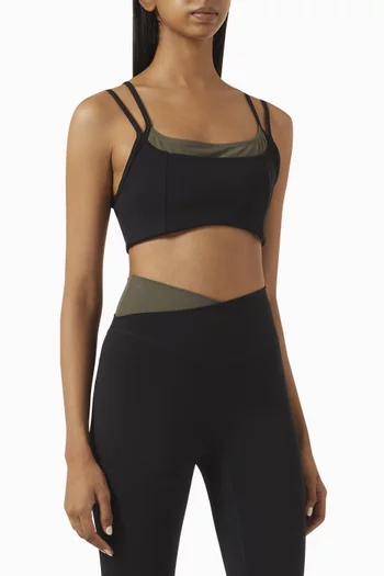 حمالة صدر رياضية ديستورشن نايلون مطاطي