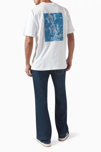 Blueprint T-shirt in Cotton