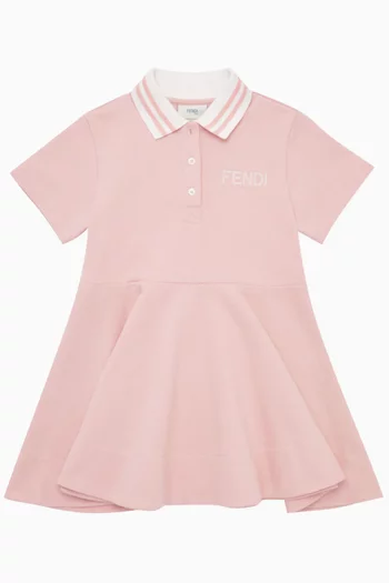 Polo Shirt Dress in Cotton