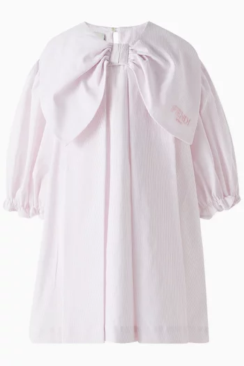 Bow Dress in Cotton