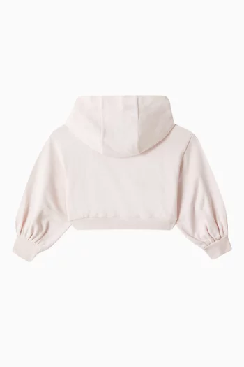 Logo Hoodie in Cotton
