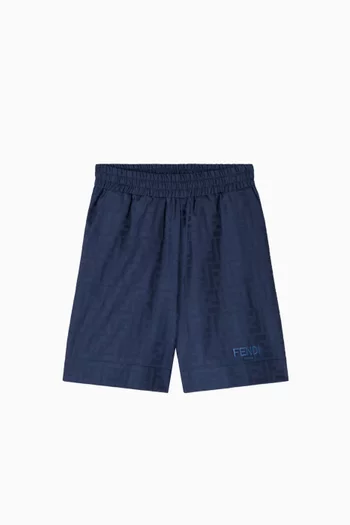 Monogram Logo Shorts
