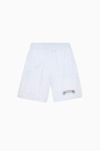 Striped Shorts in Cotton
