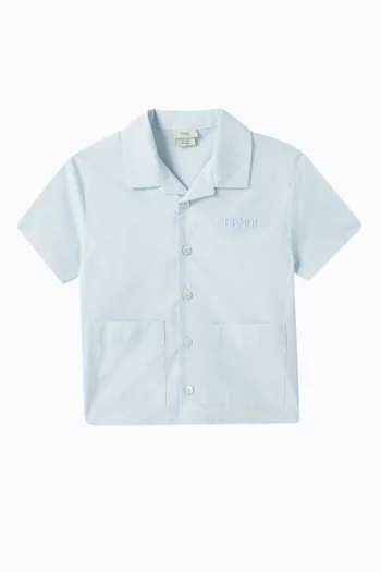 Logo Shirt in Cotton