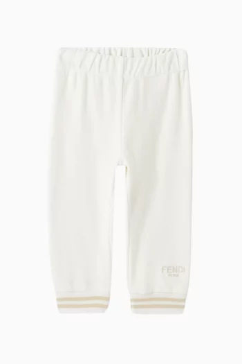 Logo Sweatpants in Cotton